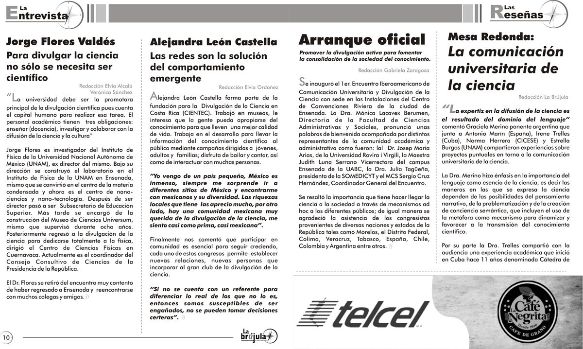 Día 3 - Miércoles 9 de junio del 2010